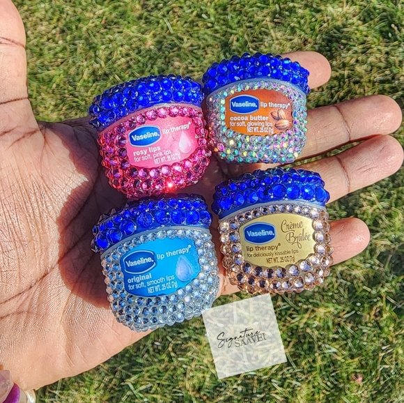 BRAND NEW Signature Mini Vaseline Lip Therapy Flavors - Picture 2 of 2
